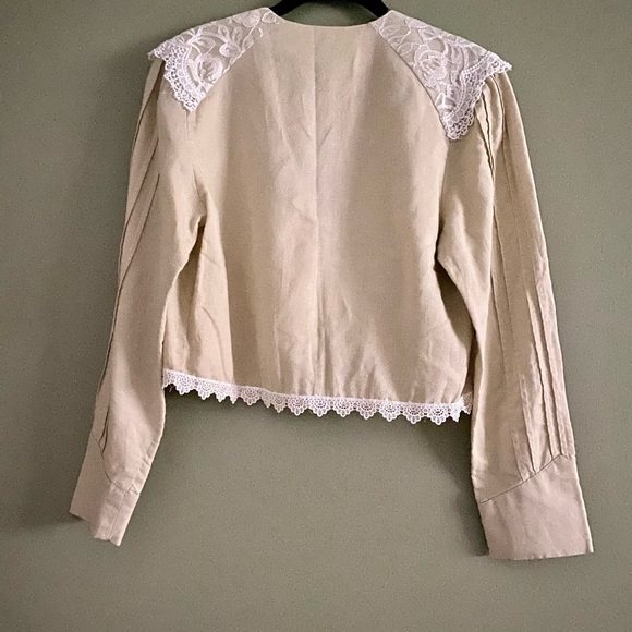 Reworked 70s Vintage Poet Blouse - Picture 5 of 5